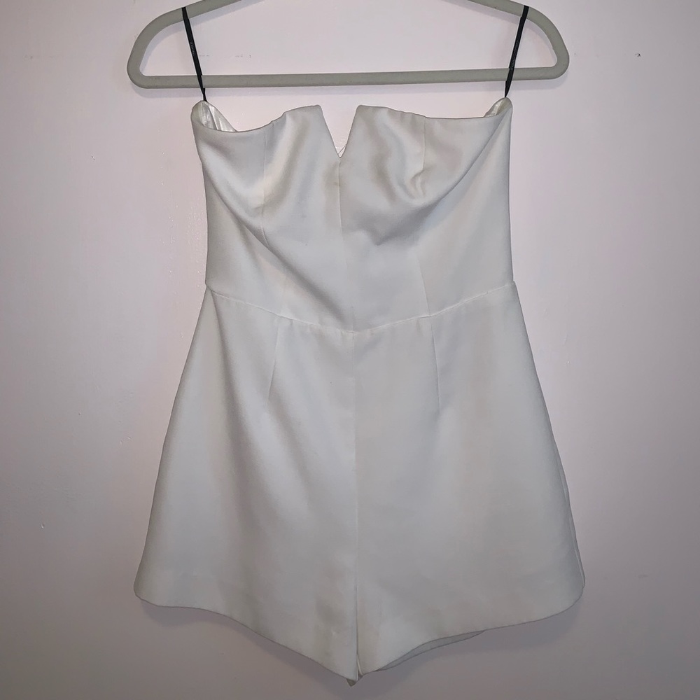 Cute white romper